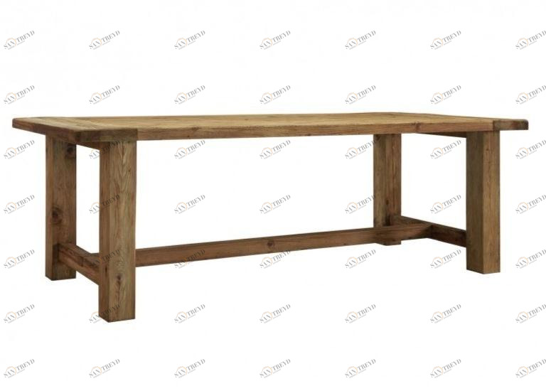 Arrediorg.it® Прямоугольный кухонный стол из массива дерева Woodside Ah712 table 