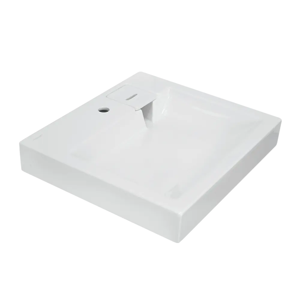 SANITA LUXE Space 55 — прямоугольная фарфоровая раковина для ванной 89127798 Spase STLM-1350283 - Вид №1