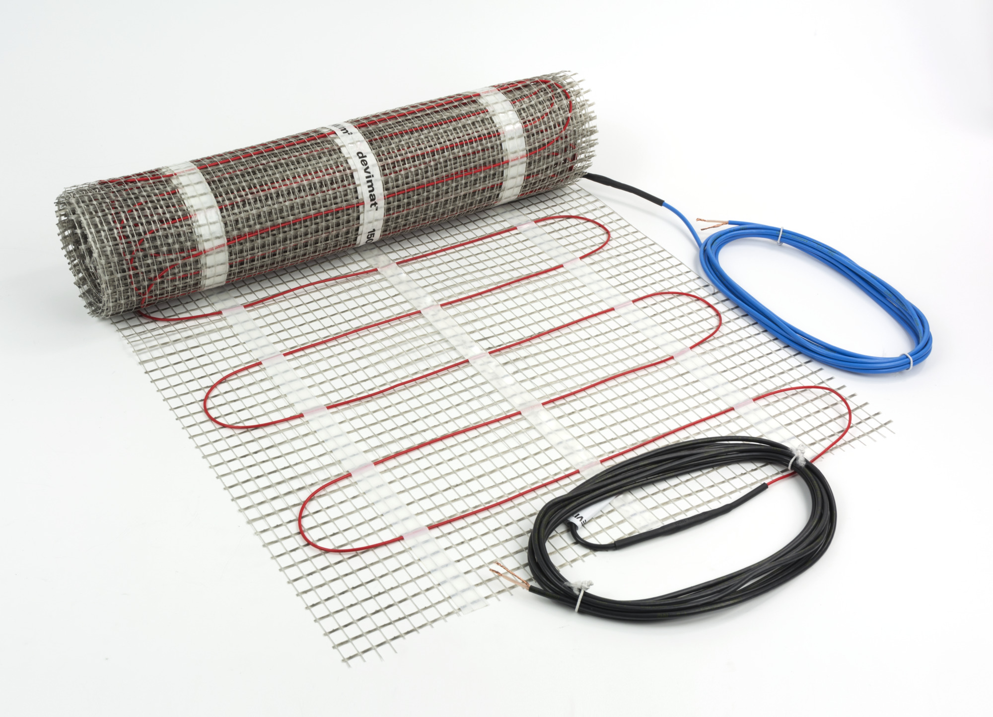 Danfoss DEVIheat™ 150S — одножильные нагревательные маты для теплого пола под плитку DEVIheat 150S мат 150Вт 230В 0.5 х 2м 140F0329  - Вид №2