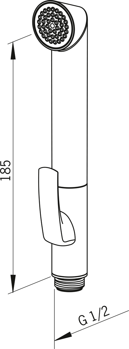 Oras 272050 Ручной душ  272050 Optima Хром  - Вид №3