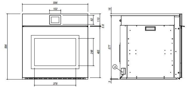 Barazza Встроенная духовка с сенсорным экраном Velvet exclusive 1fvenm - Вид №6
