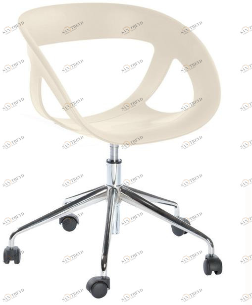 GABER Стул из технополимера на 5 спиц с колесами Moema sun-id-1480217