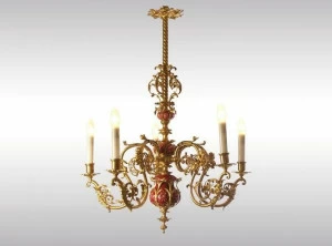 Woka Lamps Vienna Керамическая люстра в классическом стиле