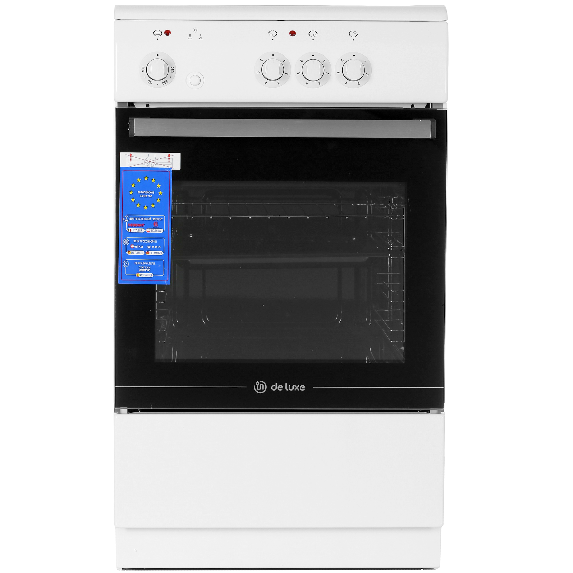 4817518 Электрическая плита De Luxe 506003.03эс-030 белый STDN-0053094