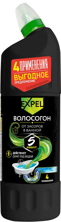 Гель Santreyd Expel для быстрого устранения засоров 1 л 86297205