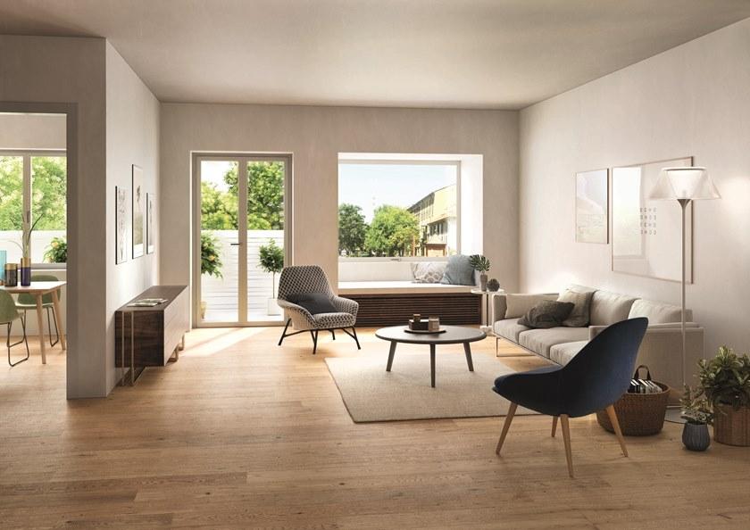 Woodco 2-х слойный дубовый паркет Slim sun-id-1412413 - Вид №2