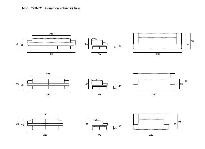 Кожаный диван Living Divani Сумо ARCH-00064988 - Вид №15