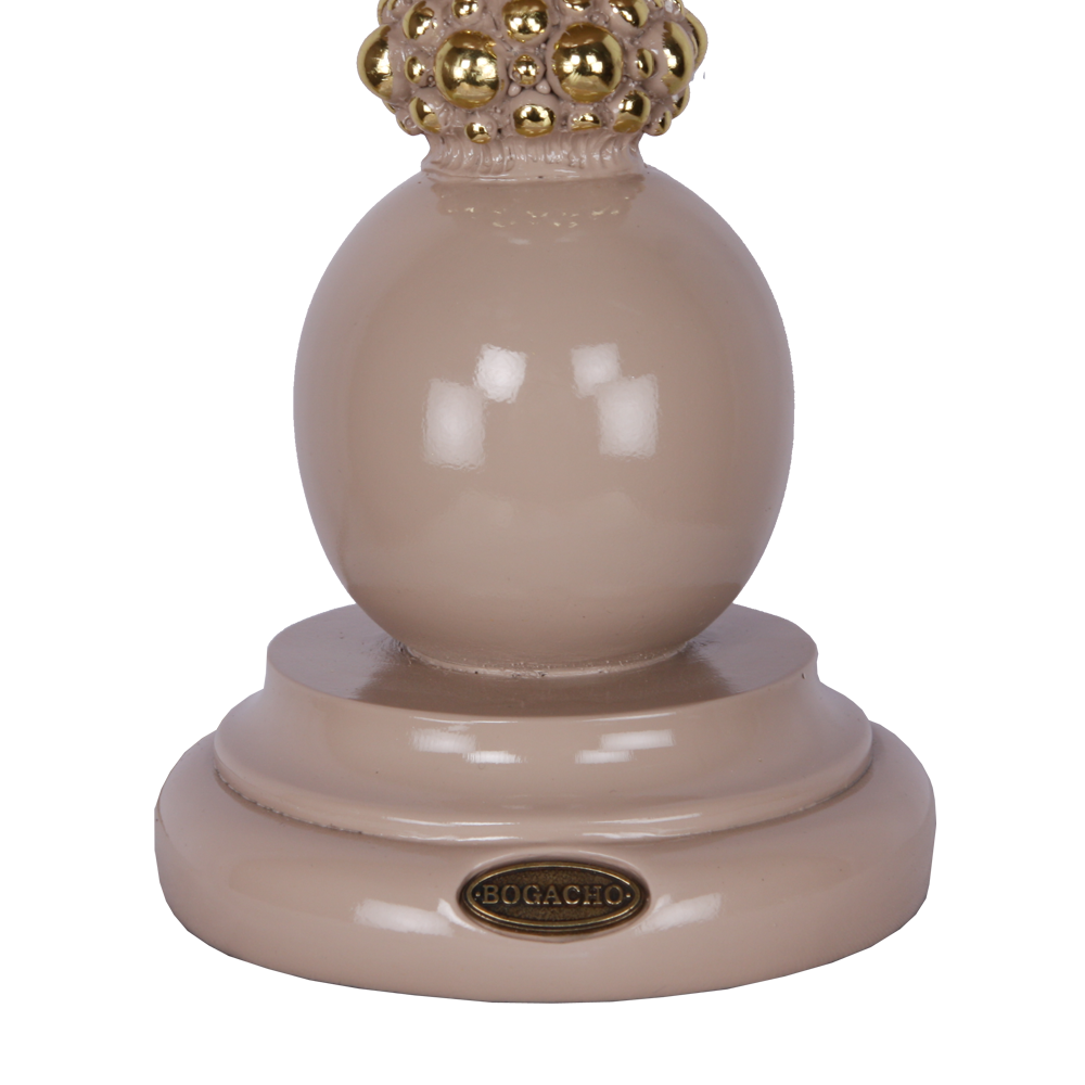 32127+34057 Настольная лампа Даймонд Виспер Пинк Тюссо Кофе BOGACHO  - Вид №3