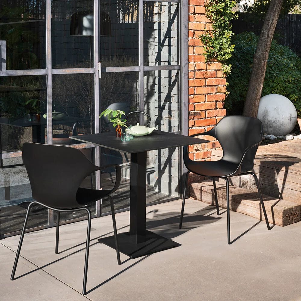 Штабелируемый стул из переработанного материала с подлокотниками Connubia OPS! ARCH-00066845 - Вид №4