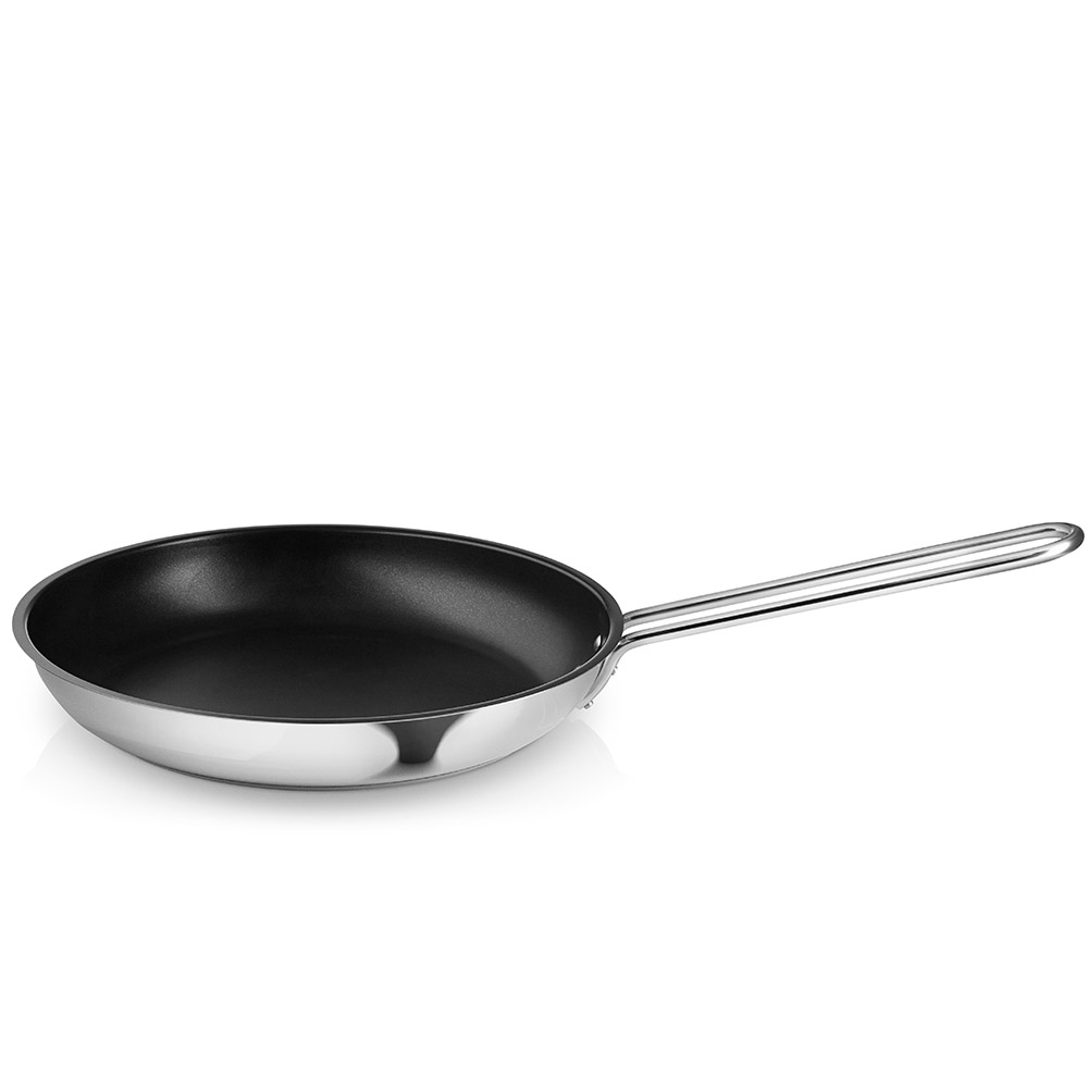 202728 Сковорода stainless steel с антипригарным покрытием slip-let®, D28 см Eva Solo 