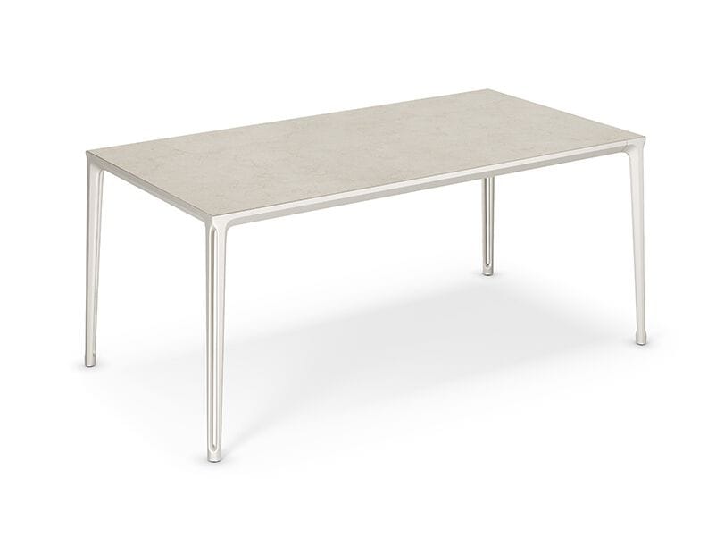 Прямоугольный стол из алюминия и стекла Cattelan italia BOULEVARD ARGILE ARCH-00066494 - Вид №1