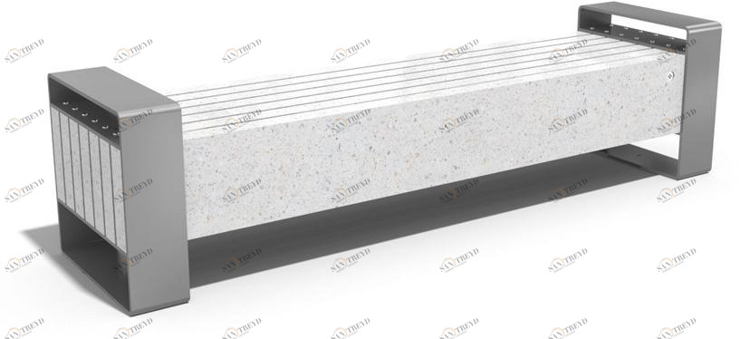 ENCHO ENCHEV - ETE Бетонная скамейка без спинки  134 