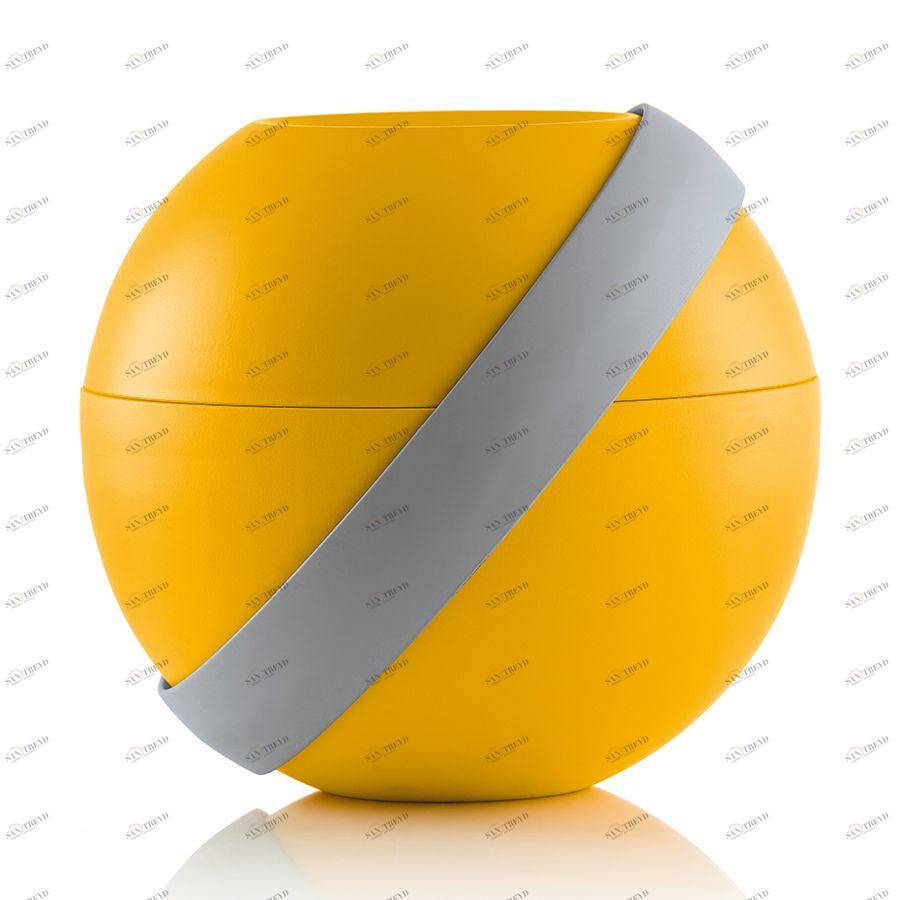 Ланч-бокс Zero Chilled для салатов желтый Guzzini 100101165