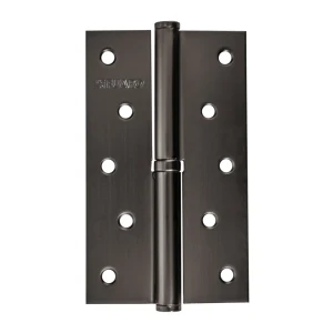 Петля карточная съемная Fuaro 125x75x2.5 мм сталь цвет графит