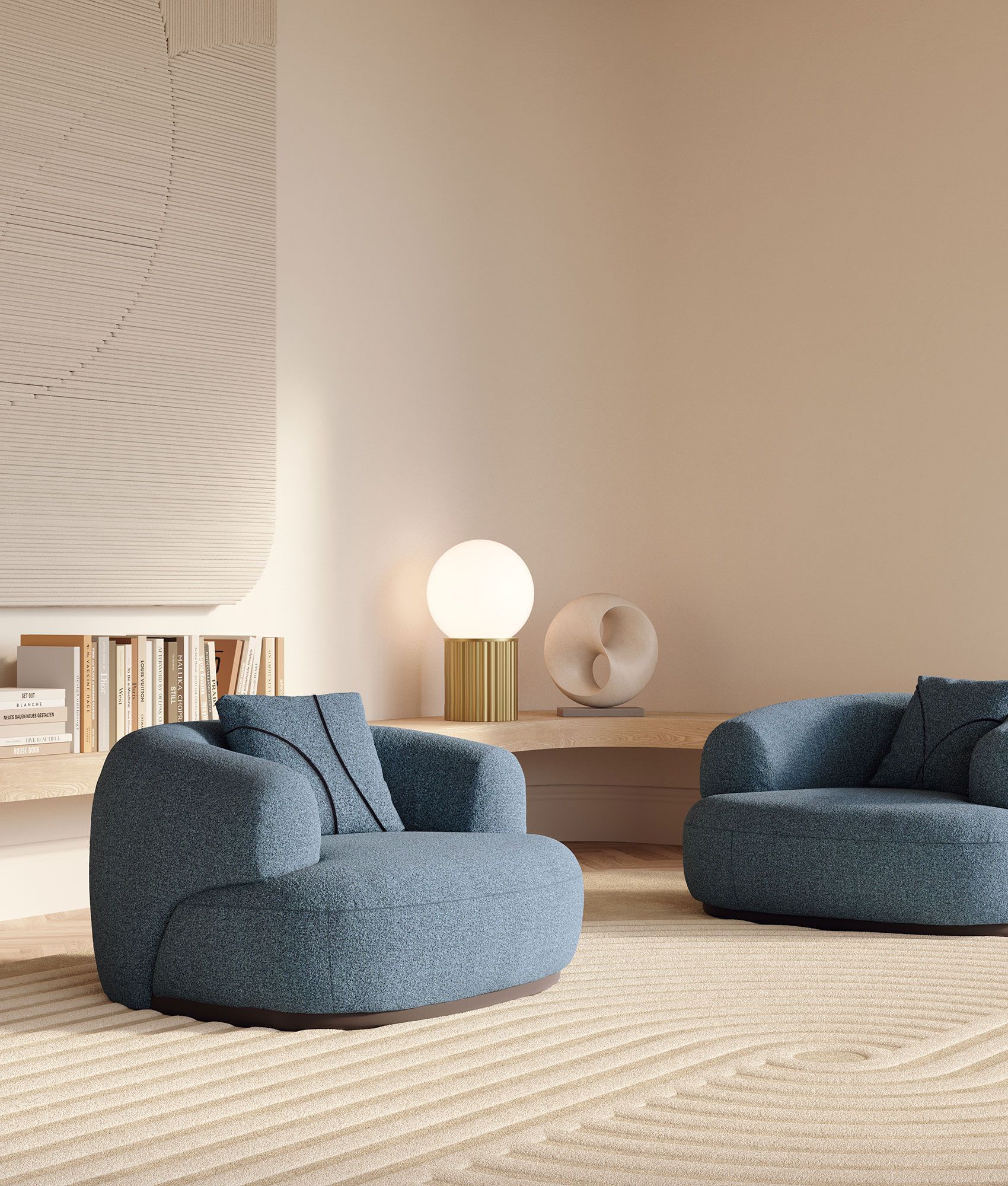 Тканевое кресло Vittoria Frigerio Монако ARCH-00101842 - Вид №4