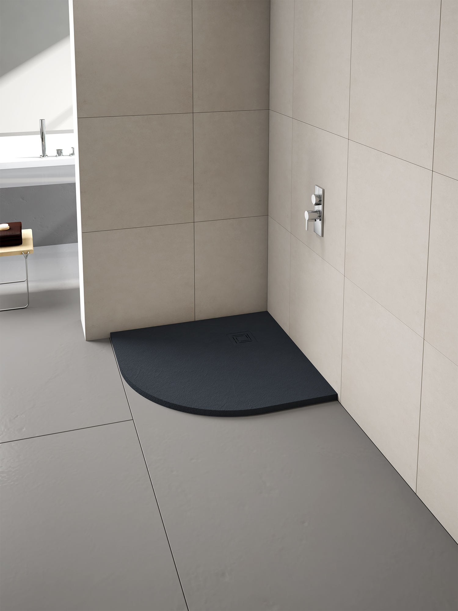 Душевой поддон T90QF Merlyn Truestone - Вид №3