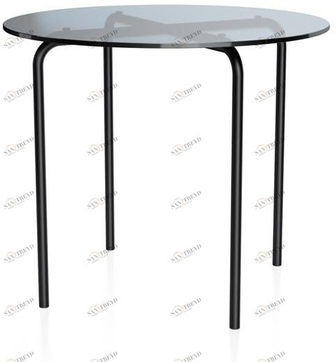 Thonet Круглый стеклянный журнальный столик для гостиной Mr 515 sun-id-1480011