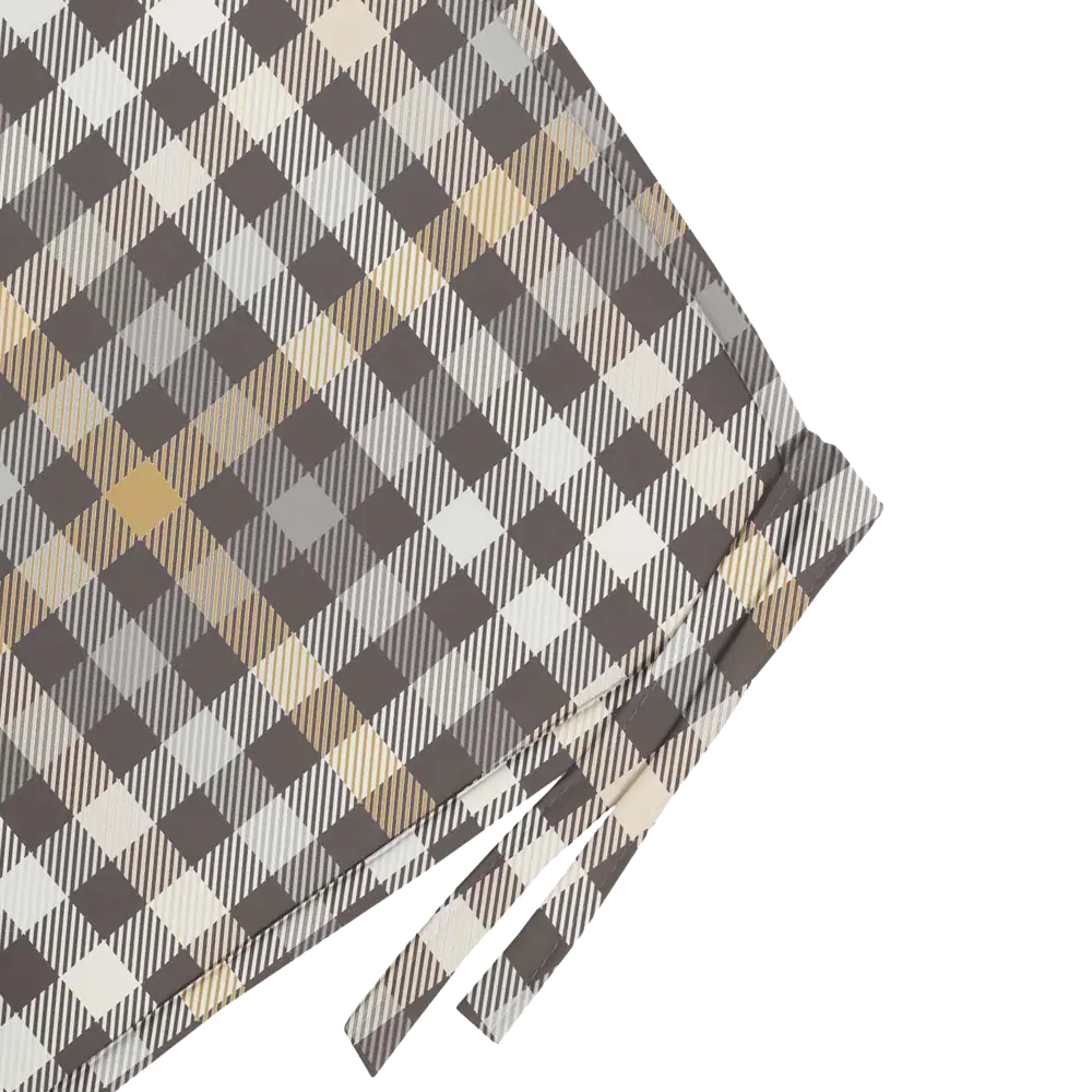 Галета Тартан 38x38 см цвет коричневый LINEN WAY STLM-2191694 - Вид №2