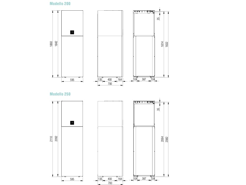 Гидронный внутренний блок со встроенным резервуаром ACS Lamborghini CaloreClima Idola ARCH-00151822 - Вид №2