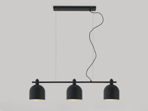 Металлический подвесной светильник