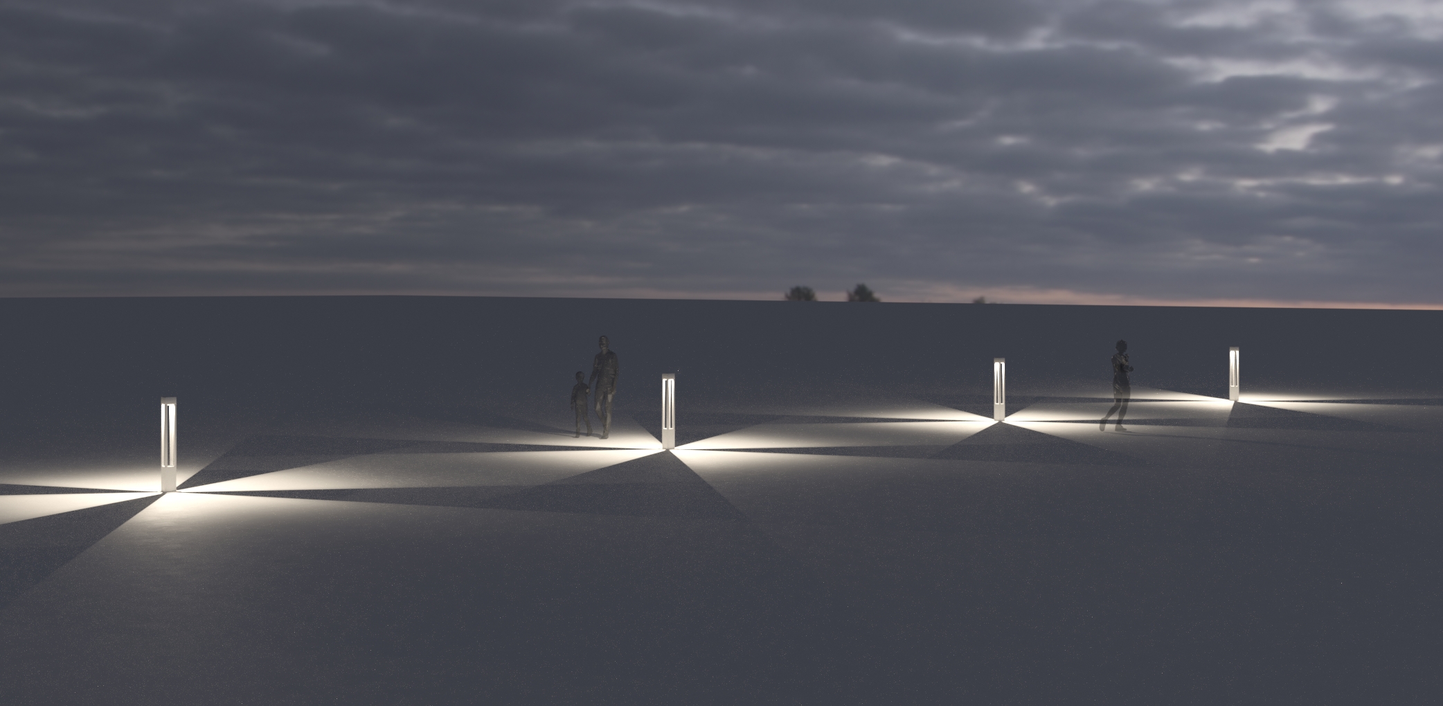 5034611 Мобильный светильник Platek T4  T4 h. 1200 mm - LED 3000K - Вид №7