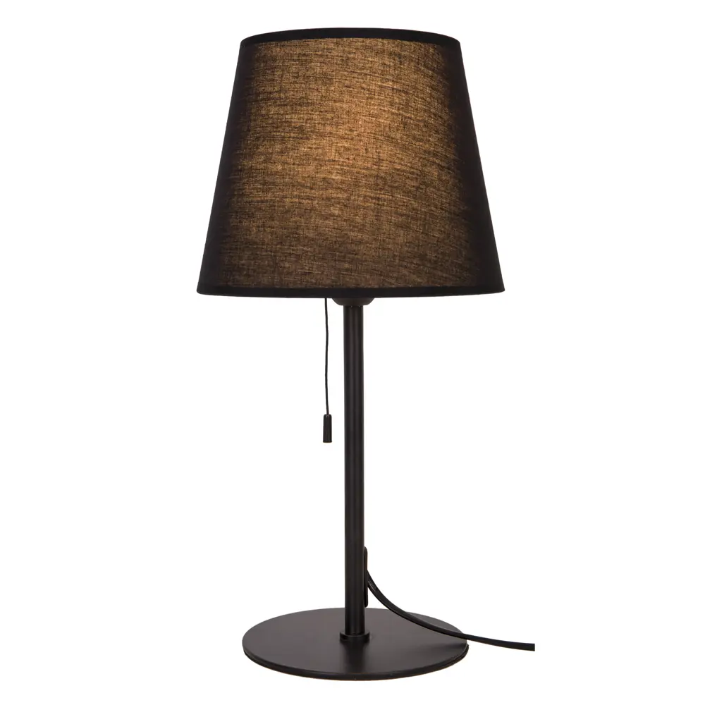 Настольная лампа декоративная Inspire Junon цвет черный STLM-2070116 - Вид №3