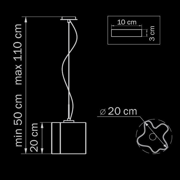 Подвесной светильник Lightstar Nubi Ondoso 802111 LIGHTSTAR NUBI ONDOSO 070467 Белый  - Вид №1