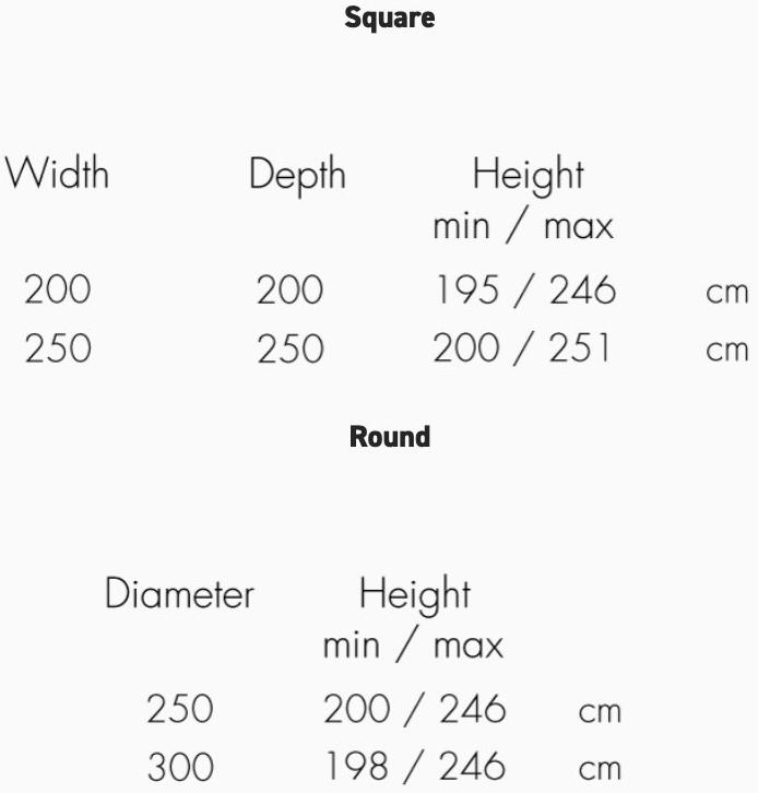 Atmosphera Квадратный зонт из акриловой ткани Ombrelloni Omb.on. - Вид №4