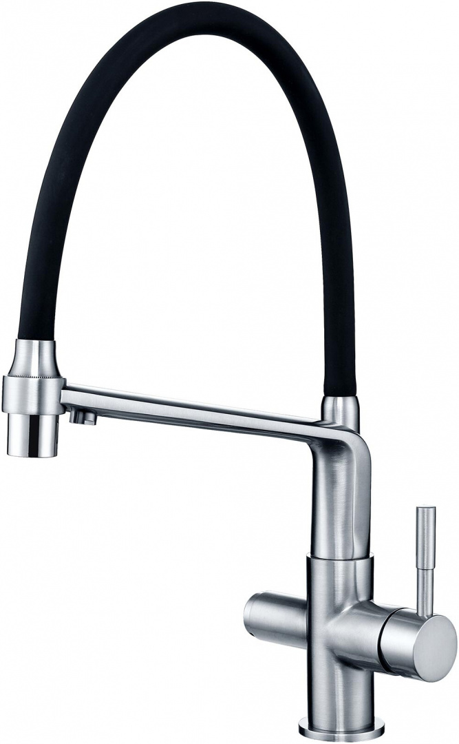 Смеситель ZorG Sanitary ZR 343-6 YF для кухонной мойки, хром