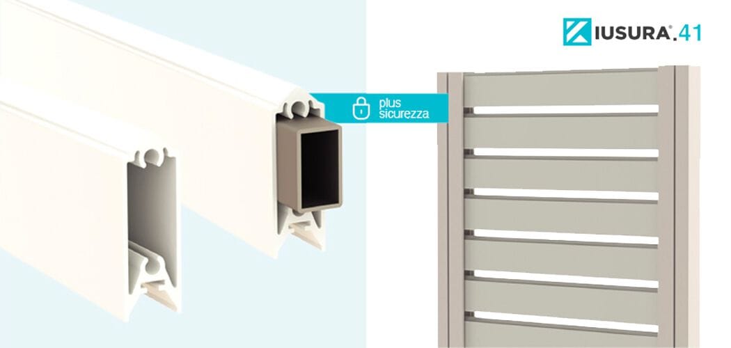 Экструдированные алюминиевые рольставни / жалюзи INCOVAR KIUSURA 41 ARCH-00003383