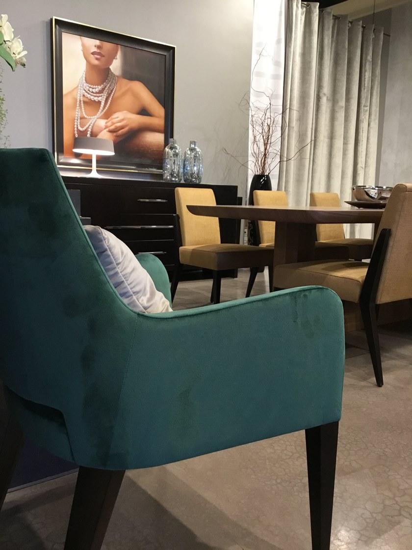 SELVA Кресло с обивкой из ткани с подлокотниками Gatsby 1645 - Вид №1