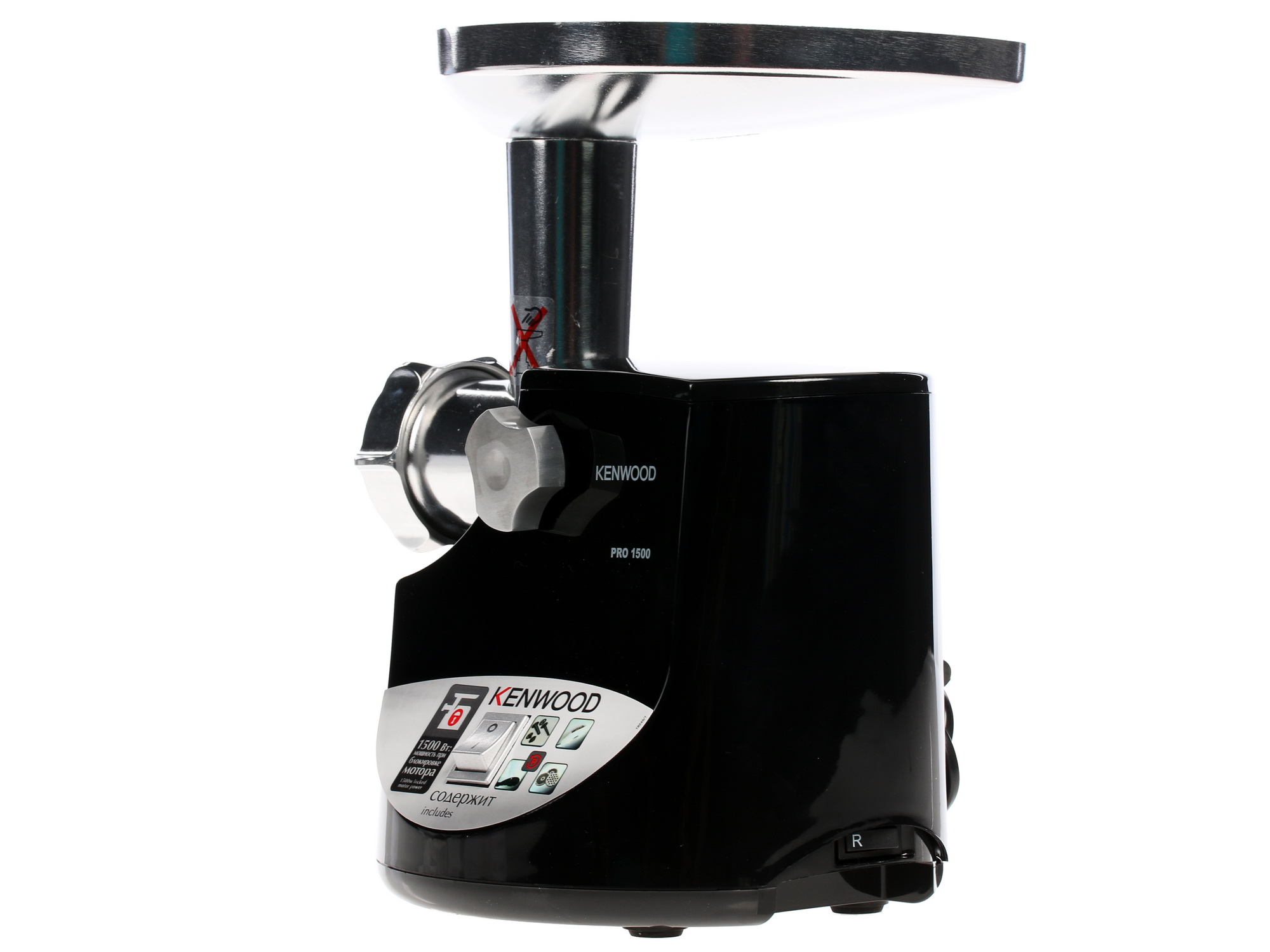 0157301 Мясорубка электрическая Kenwood MG474 черный STDN-0115134 - Вид №5