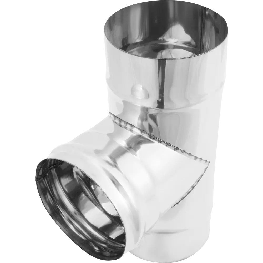 Тройник для дымохода Коракс D120 320x120 мм нержавеющая сталь 0.5 мм STLM-2169858