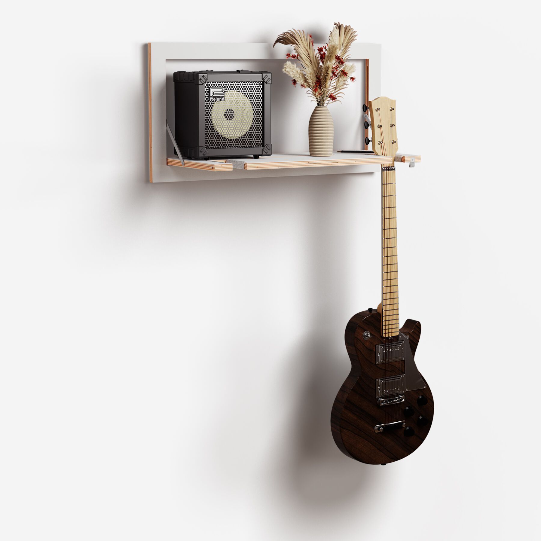 Откидная полка из фанеры AMBIVALENZ Fläpps Guitarhäng 80x40-1 ARCH-00112633 - Вид №6