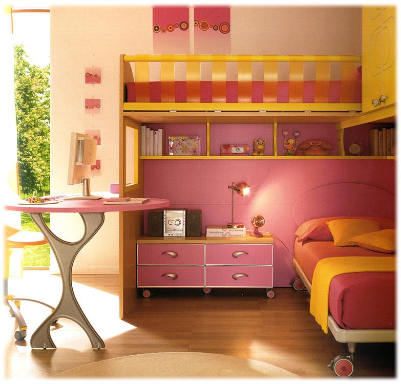 Детская из модулей  MORETTI  COMPACT CS37 ARIA - Вид №1