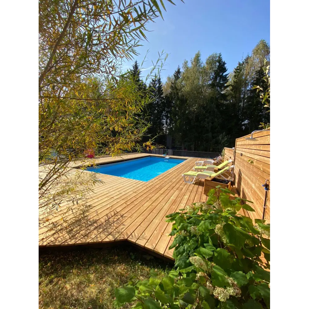 РУСШПАЛА Террасная доска вельвет 28x140x2000 мм для уличных покрытий 89405767 STLM-1571121 - Вид №5