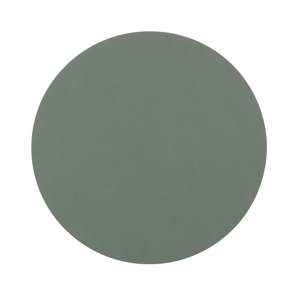 981884 NUPO pastel green подстановочная салфетка круглая, диаметр 24 см, толщина 1,6 мм;LIND DNA 