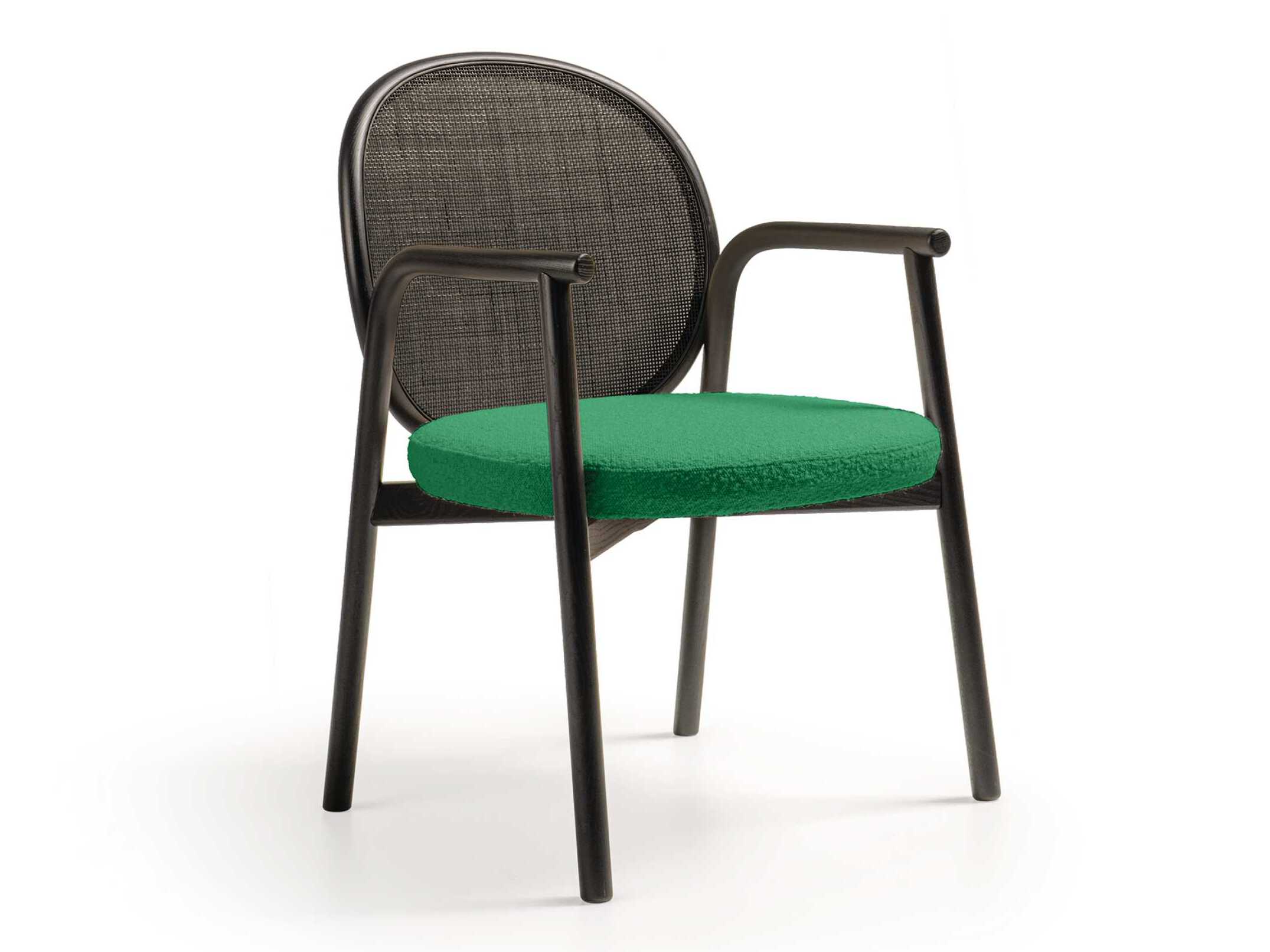 Кресло из массива дерева с мягким сиденьем Quinti Sedute SHIELDS ARCH-00072322 - Вид №1