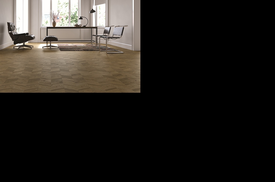 540 004 01 Печатный пробковый пол с разным дизайном Trim Chevron Classic GRANORTE Vita Decor - Вид №1