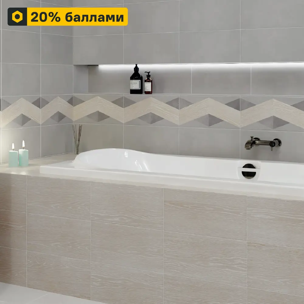 Santreyd Mersey Wood - Керамическая плитка с текстурой дерева 20×40 см 89364559 STLM-0948056