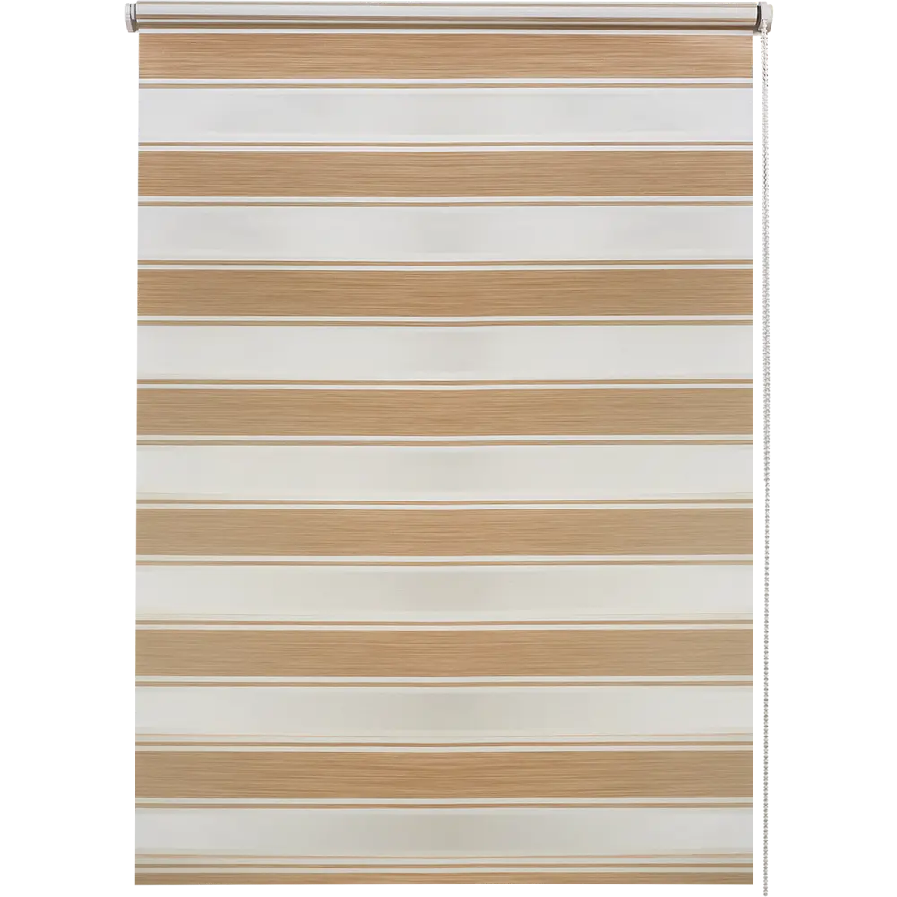 Штора рулонная день-ночь Дэли 60x160 см бежевая MIAMOZA STLM-2070705