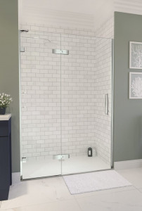 Дверь в нишу GHA1350H L или R Merlyn Arysto Хромированный