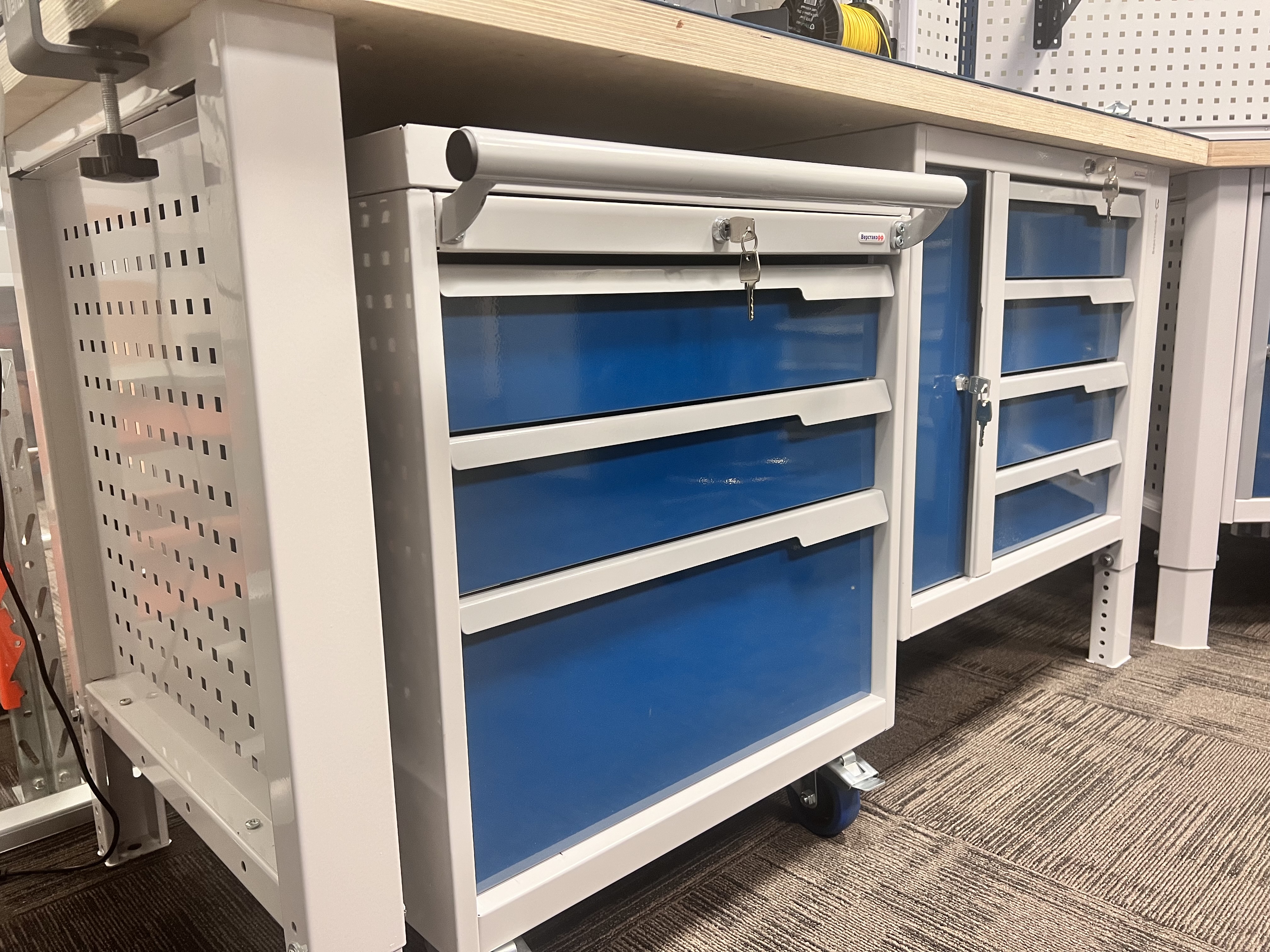 Верстак слесарный CTR 2002.S47L4.23-2F Верстакофф 124491 - Вид №8