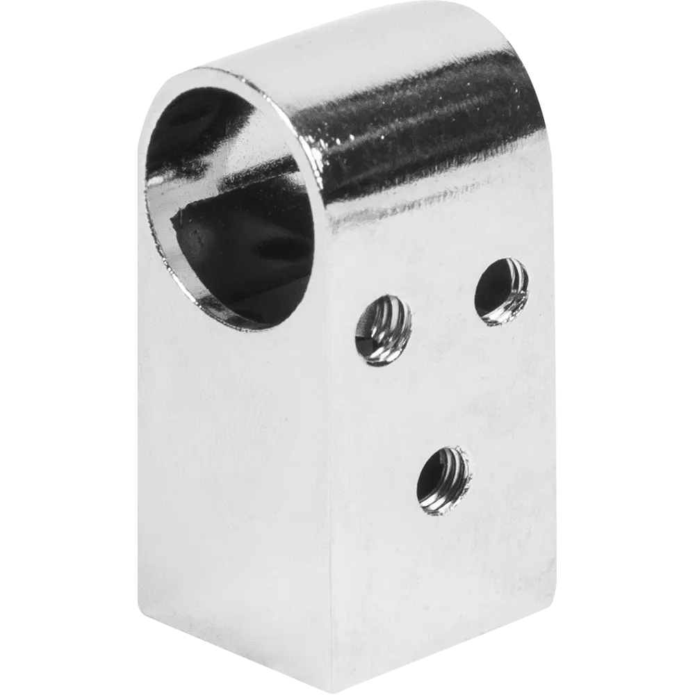 Крепление для рейлинга Delinia 2x4 см цвет хром STLM-2182273