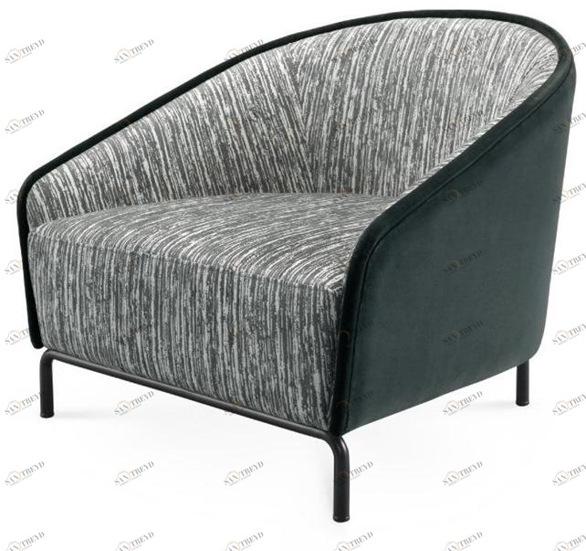 PRADDY Кресло из ткани с подлокотниками Carnaby Tr052