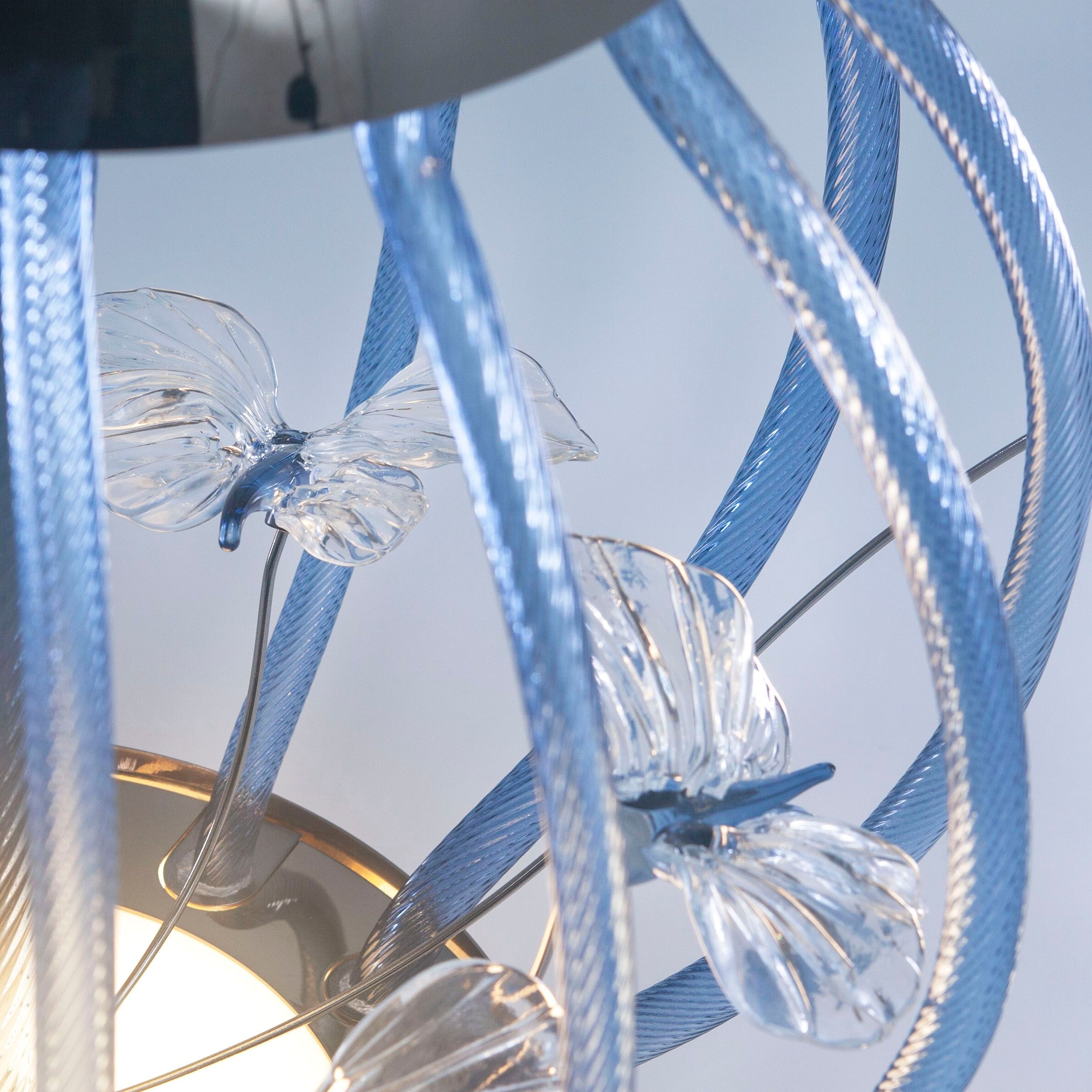 Стеклянная светодиодная настольная лампа MULTIFORME Клетка ARCH-00075693 - Вид №2