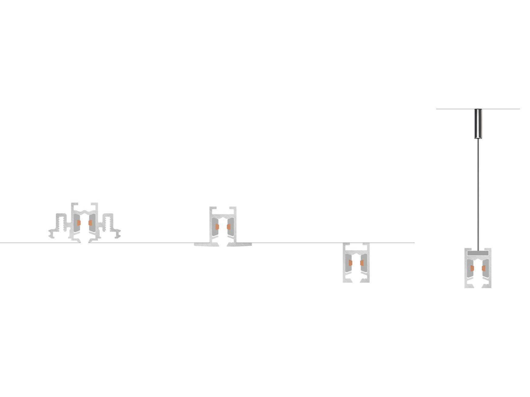 Светодиодное трековое освещение с диммером iGuzzini Filorail ARCH-00002725 - Вид №6