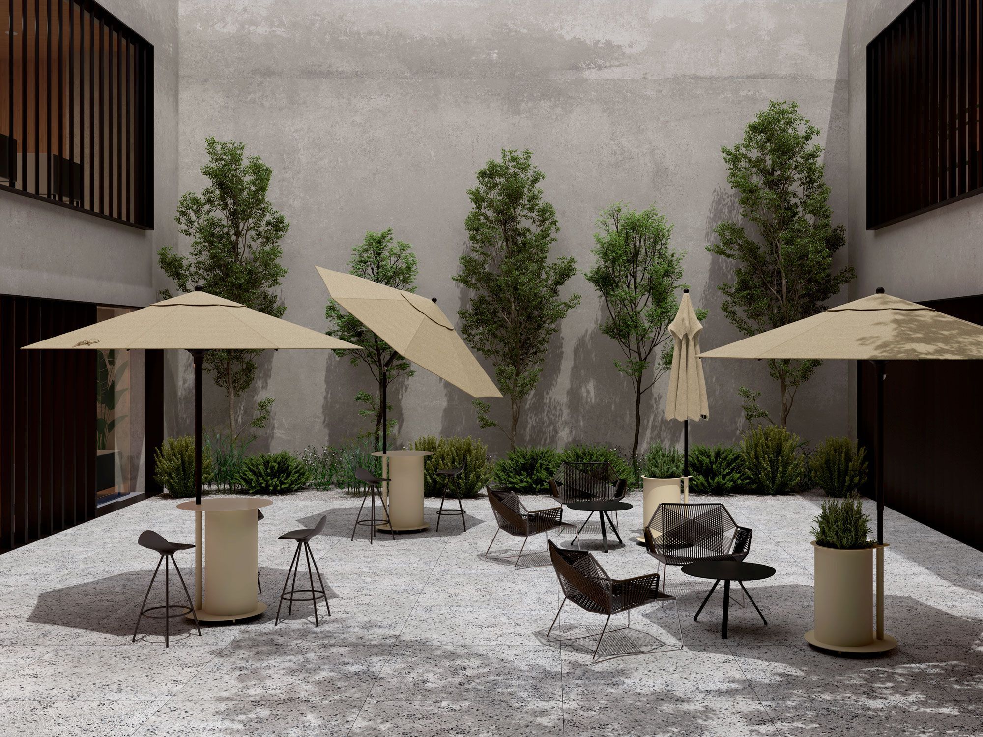 Алюминиевое основание зонтика Systemtronic Advanced ARCH-00011648