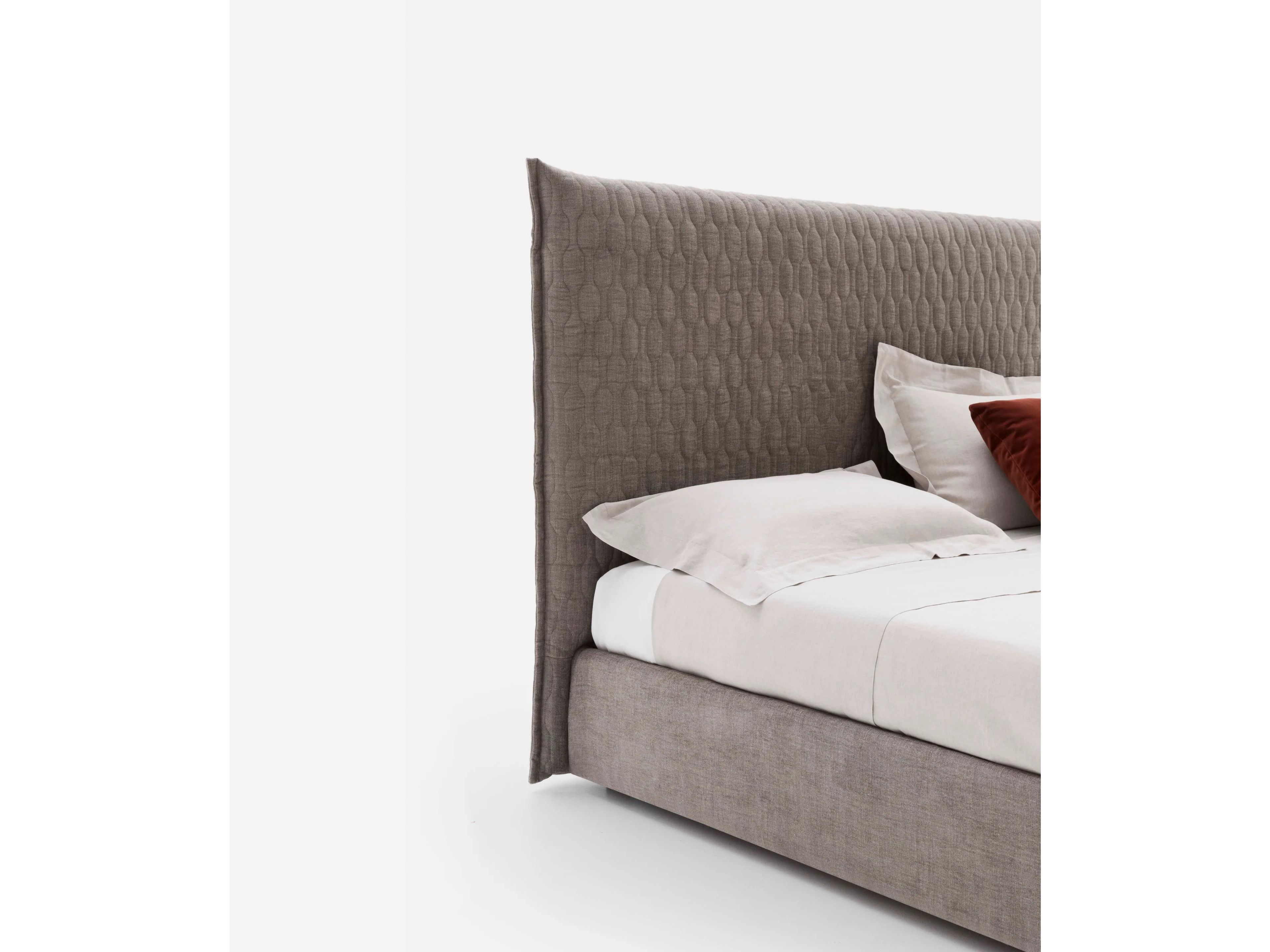 Мягкая двуспальная кровать с высоким изголовьем Alf DaFrè ALLEN 2 ARCH-00133753 - Вид №2