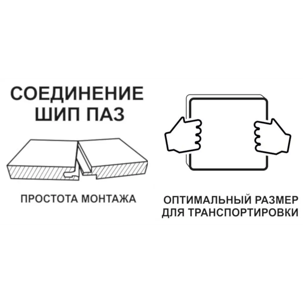 Плита ДСП Стокгольм 16 мм 900x1200 мм. 1.08 м2 QUICKDECK STLM-2173656 - Вид №2